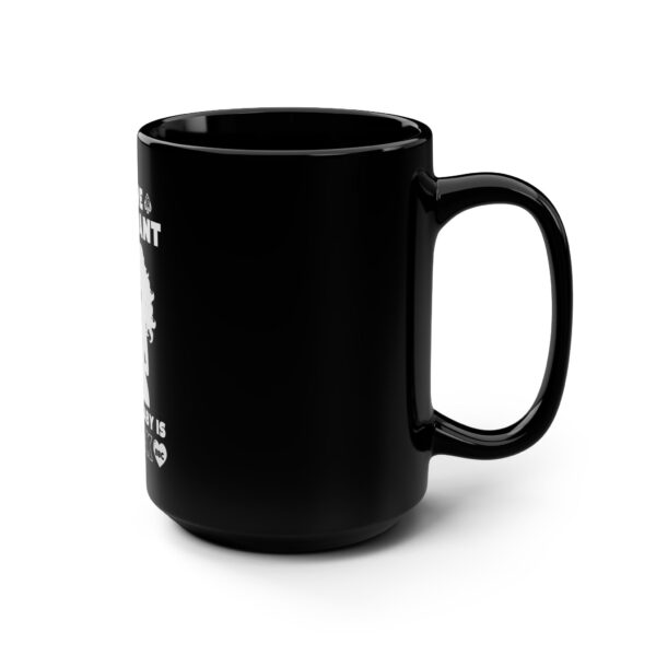 We're Pregnant And The Baby Is Black Mug, 15oz - Image 2