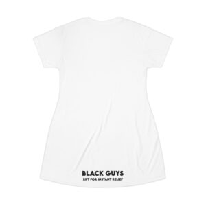 BLKD Black Guys Lift For Instant Relief T-Shirt Dress